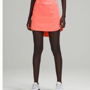 Lululemon Athletica Vibrant Coral Mini Skirt